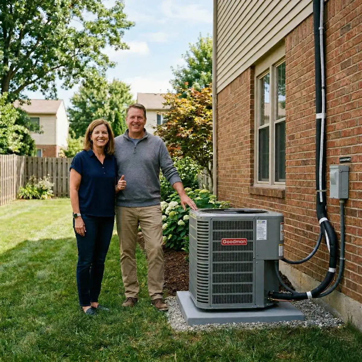 Happy EcoAir HVAC customers in Columbus